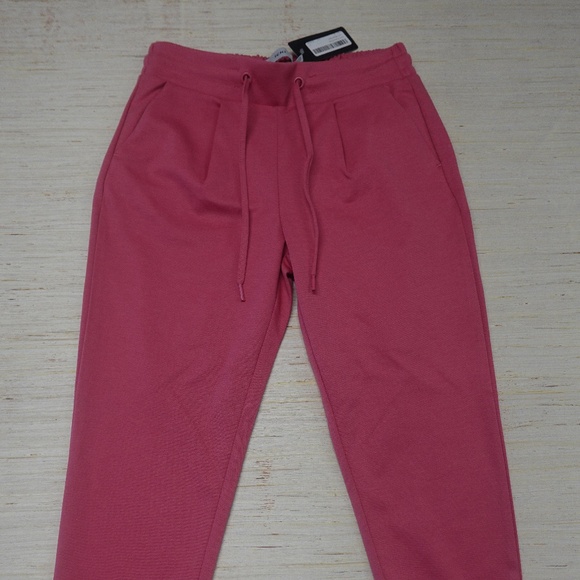 Women's ICHI Pursuit Pant Rose Pink Joggers | Size Small - Picture 1 of 4